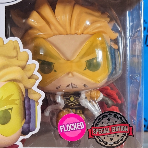 Funko PoP Animation My Hero Academia Hawks #1147 Flocked SE Collectible Figure - Picture 10 of 10